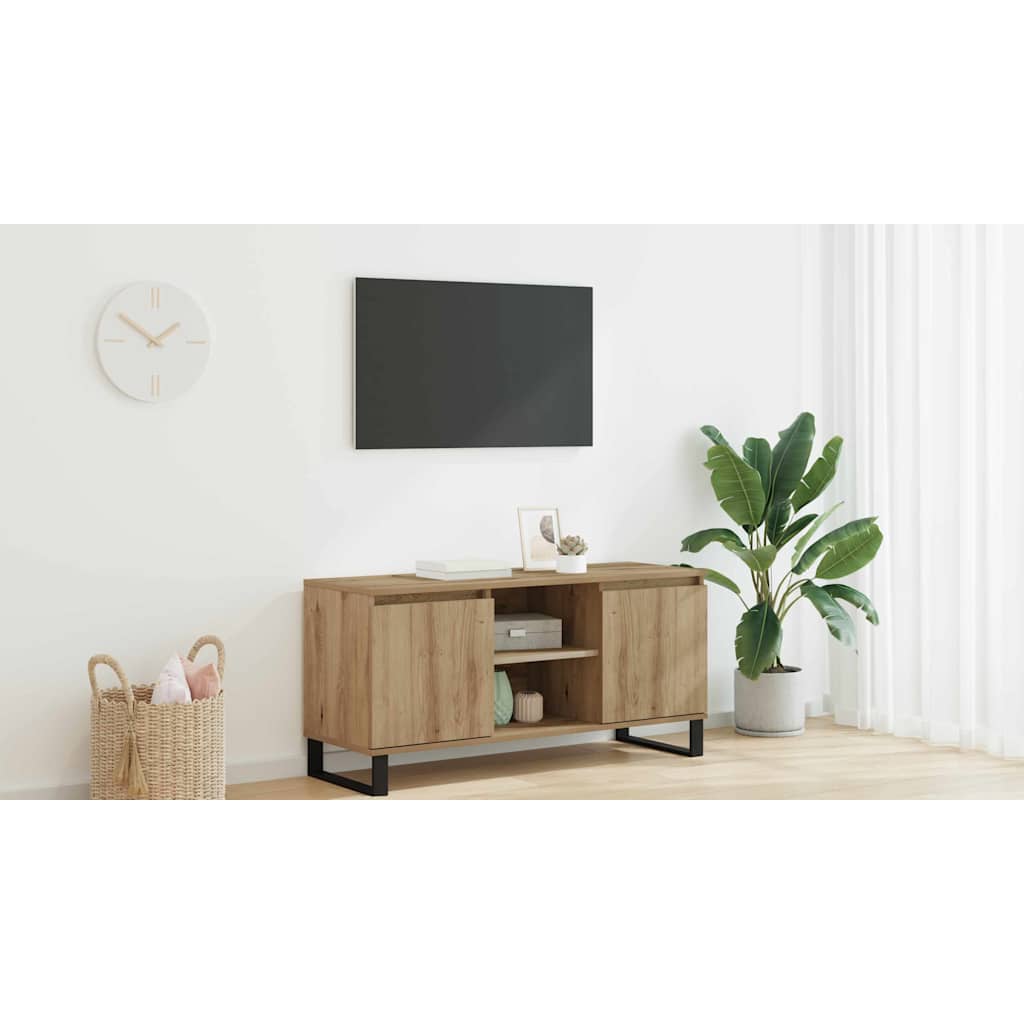 Televizoriaus spintelė Amatininkų ąžuolas 104 x 35 x 50 cm