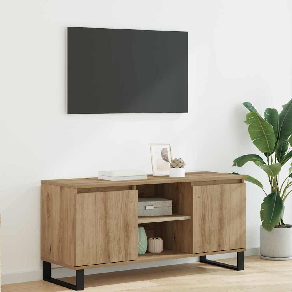 Televizoriaus spintelė Amatininkų ąžuolas 104 x 35 x 50 cm
