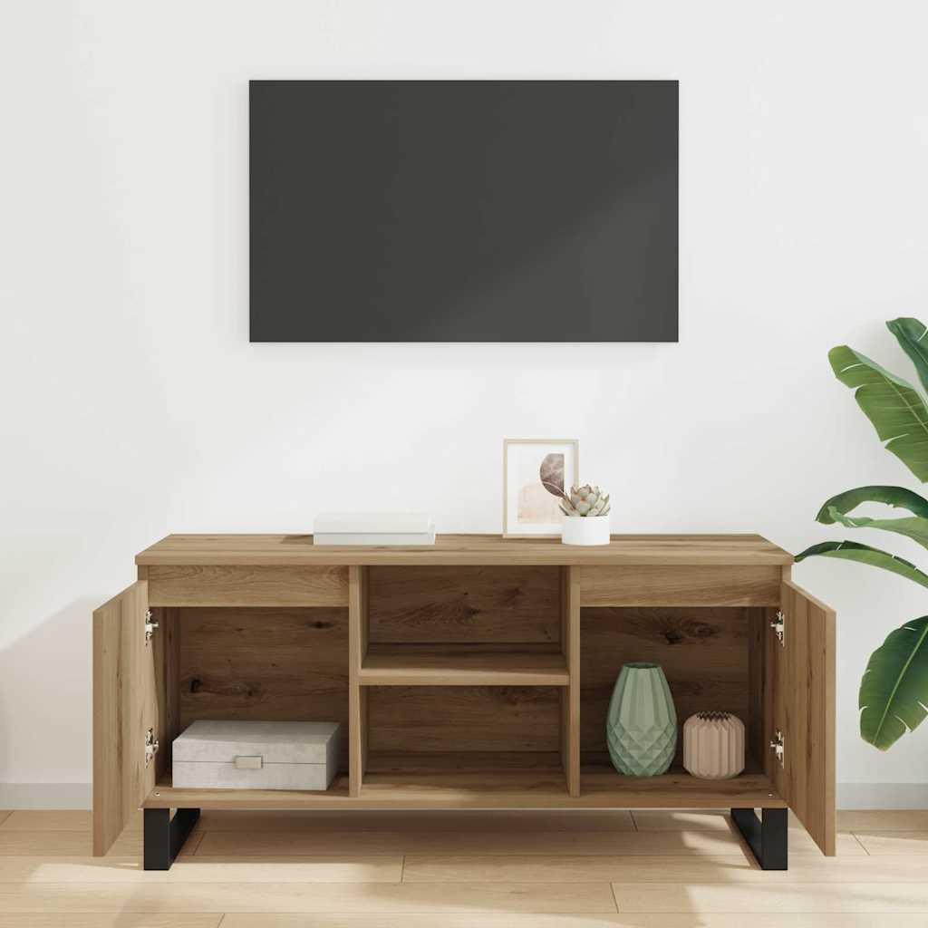 Televizoriaus spintelė Amatininkų ąžuolas 104 x 35 x 50 cm