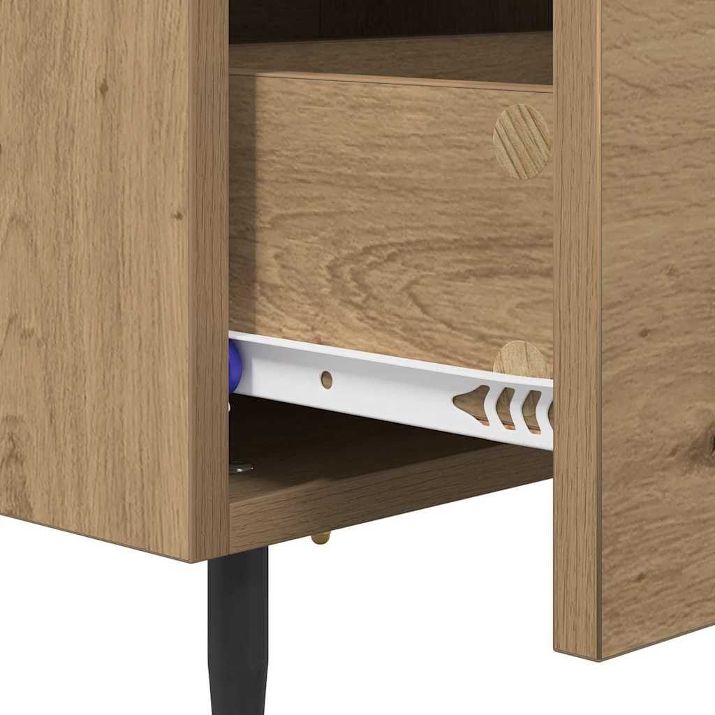 Bedside cabinet 2 pcs Artisan oak 40 x 35 x 47.5 cm