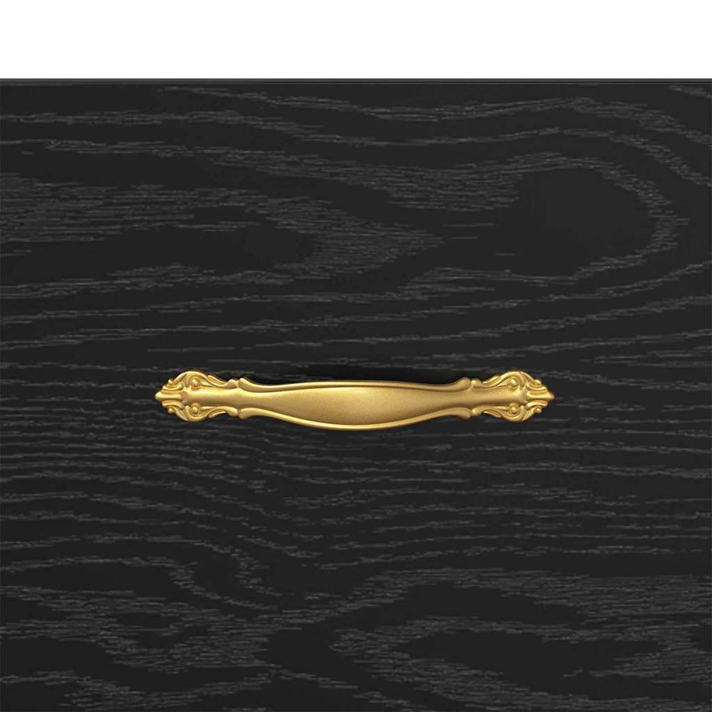 Šalia lovos spintelė 2 pcs Juodas ąžuolas 40 x 35 x 47,5 cm