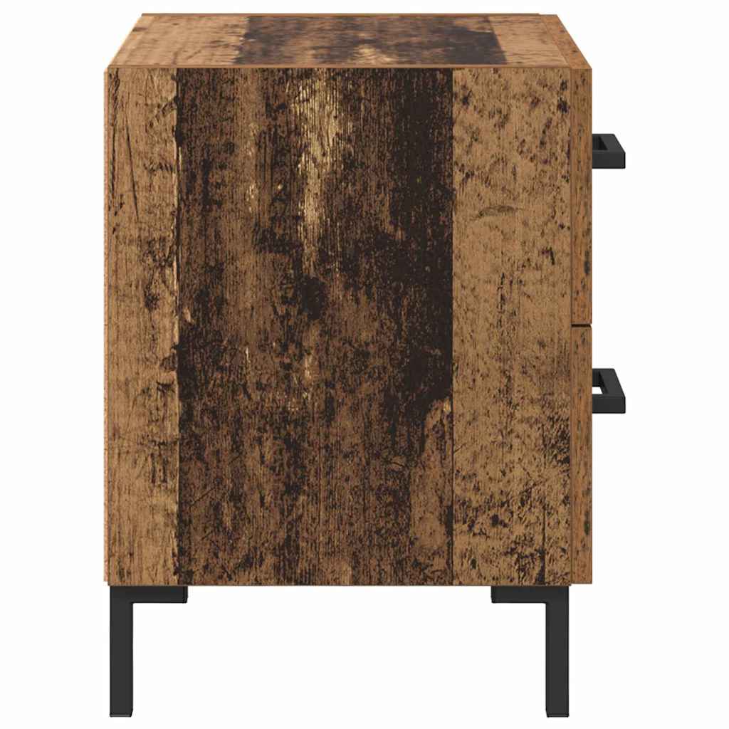 Šalia lovos spintelė 2 pcs Senas medis 40 x 35 x 47,5 cm