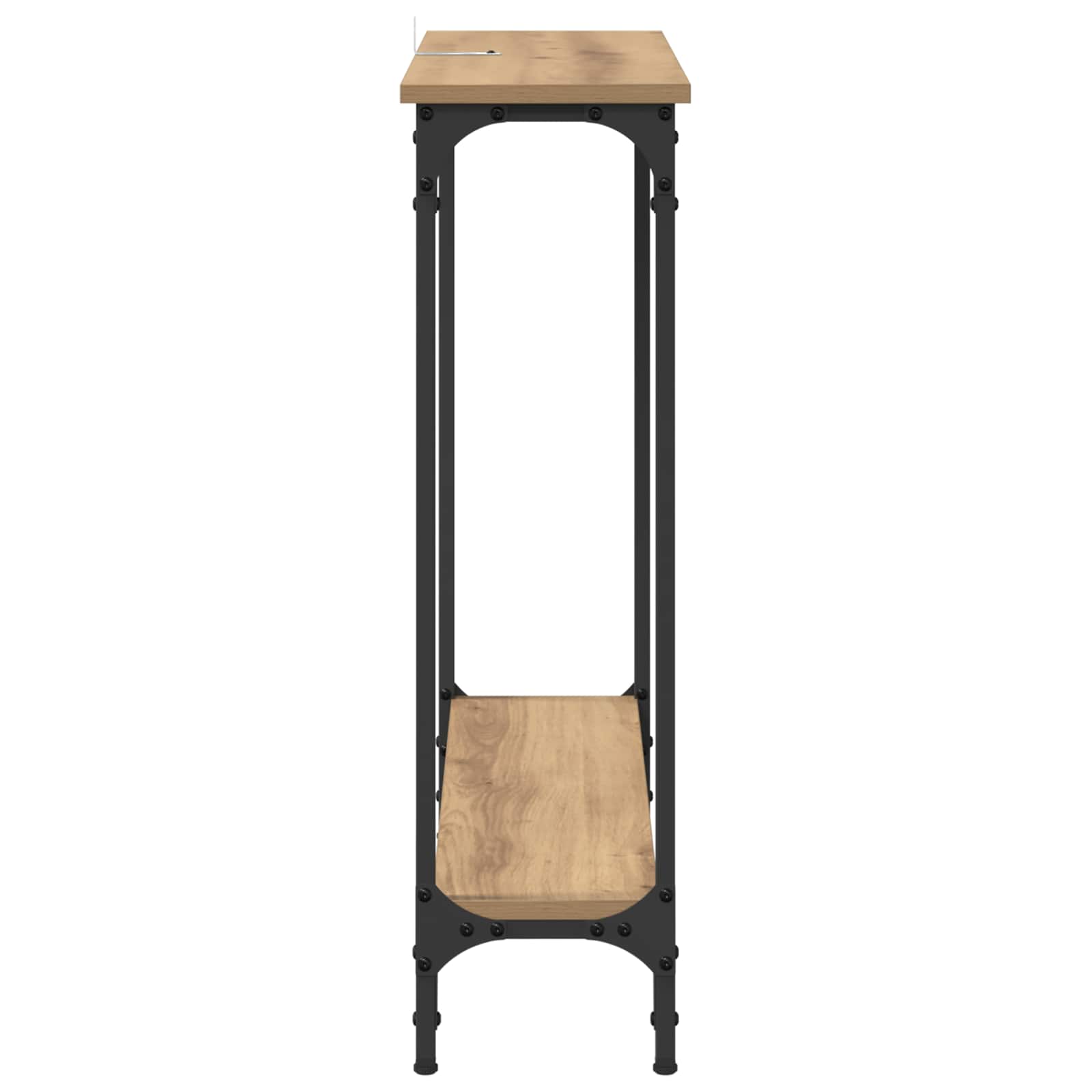 Konsolinis stalas Amatininkų ąžuolas 75 x 22,5 x 75 cm