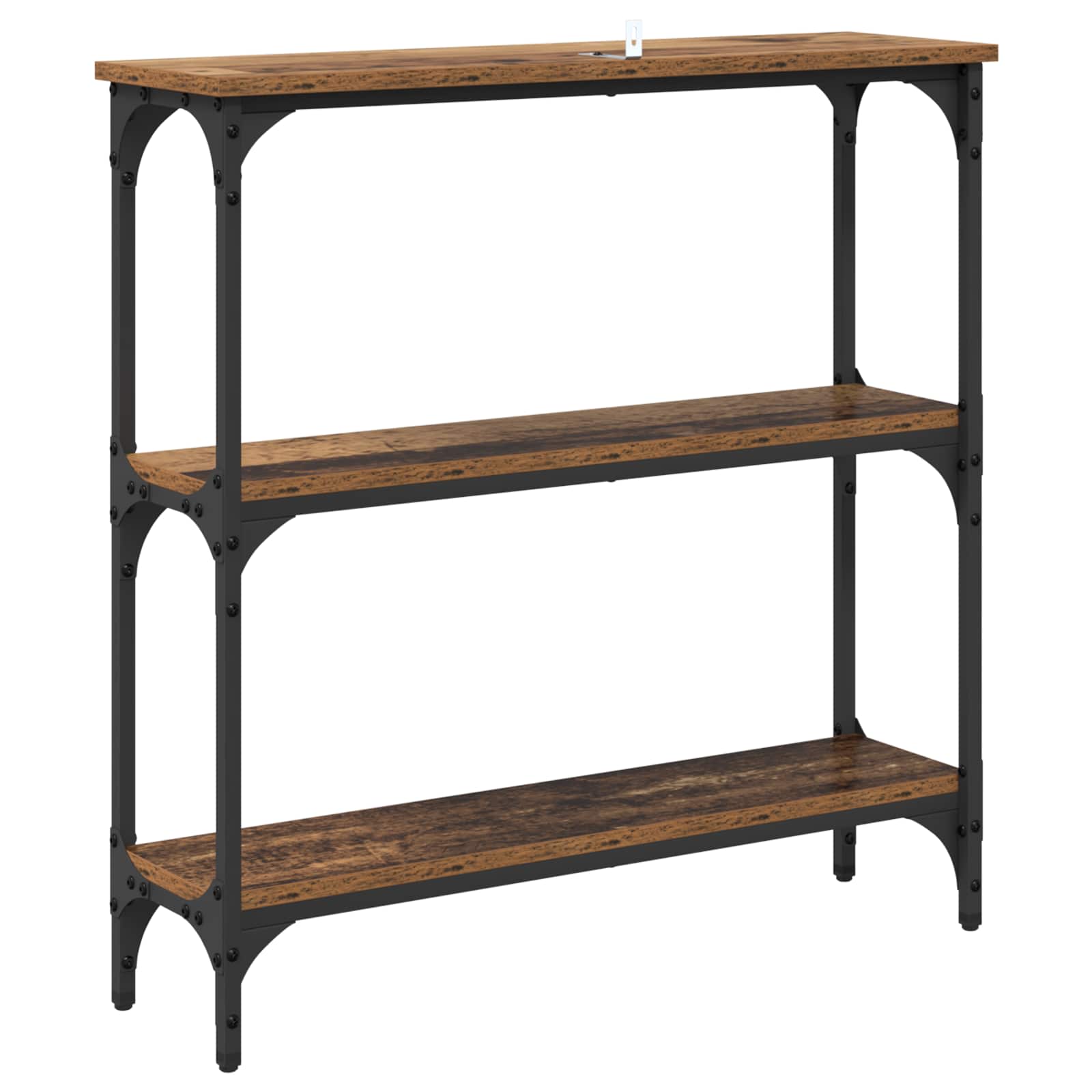 Konsolinis stalas su lentyna Senas medis 75 x 22,5 x 75 cm