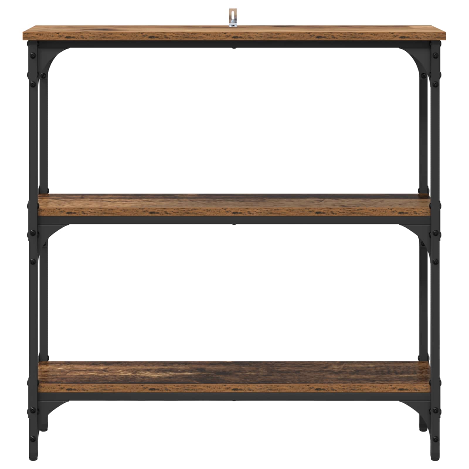 Konsolinis stalas su lentyna Senas medis 75 x 22,5 x 75 cm
