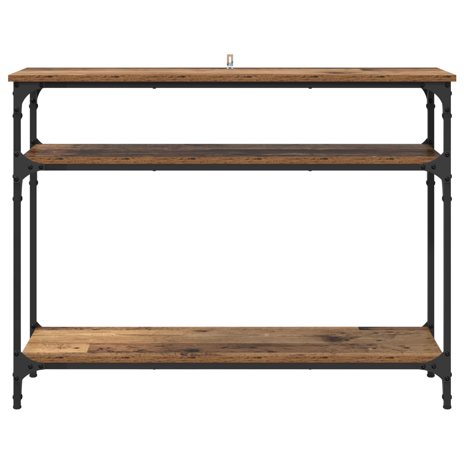 Konsoles galds ar plauktu Antīks koks 100 x 29 x 75 cm