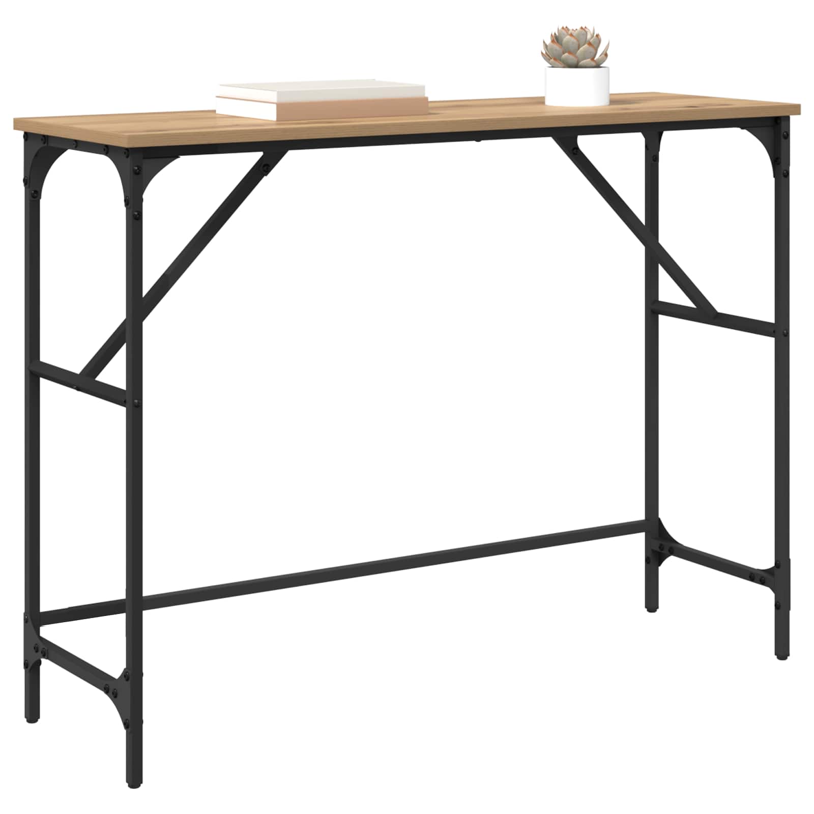 Konsolinis stalas Amatininkų ąžuolas 100 x 32 x 75 cm
