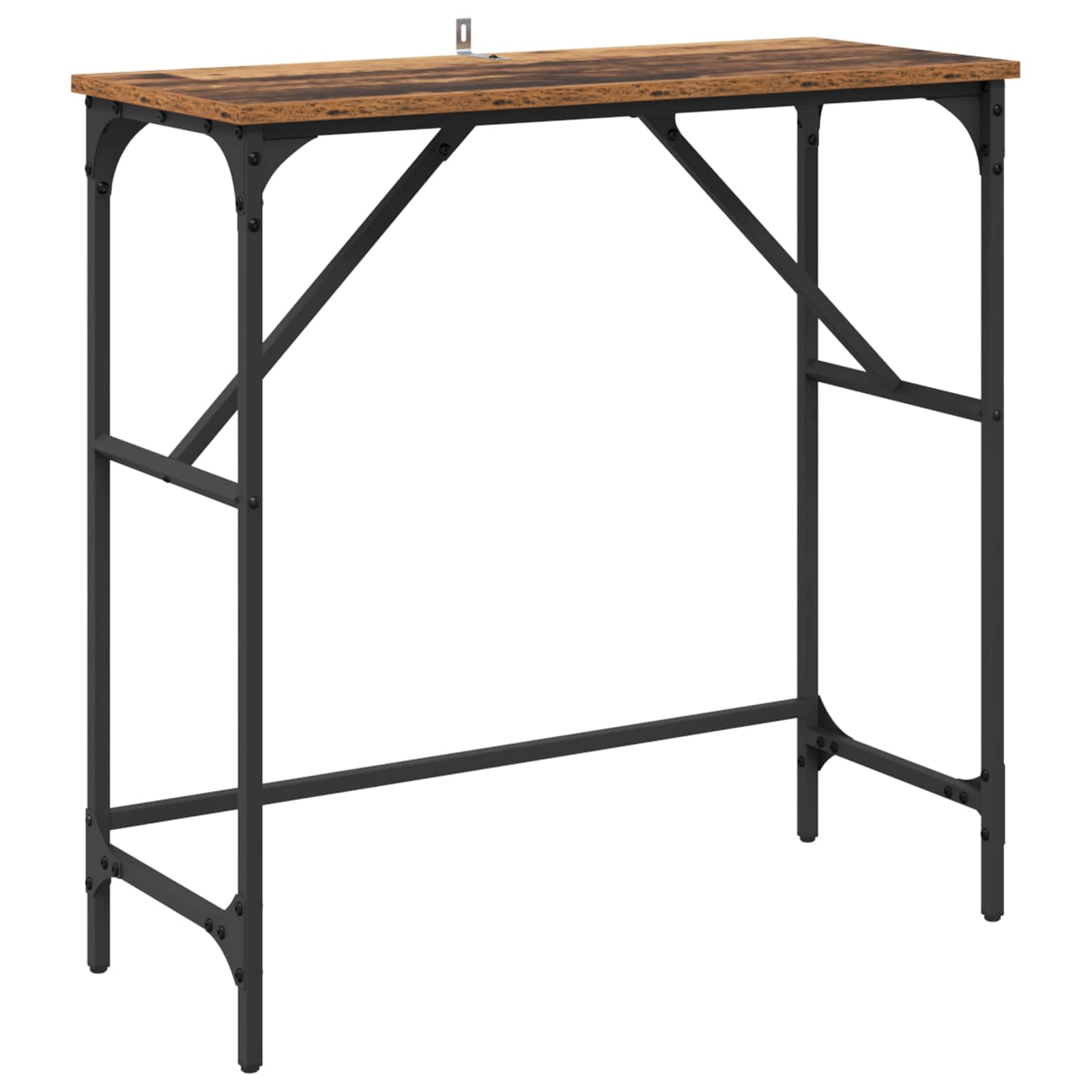 Konsoles galds Vecais koks 75 x 32 x 75 cm Apstrādāta koksne