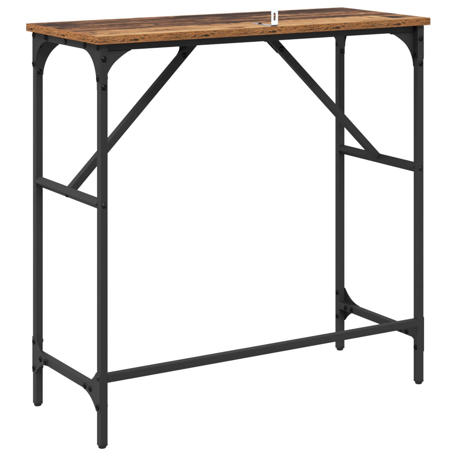 Konsoles galds Vecais koks 75 x 32 x 75 cm Apstrādāta koksne