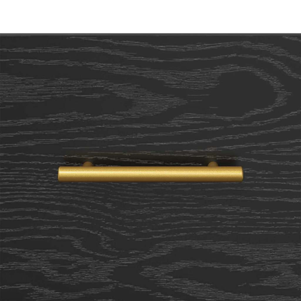 TV cabinet Black oak 150 x 36 x 30 cm