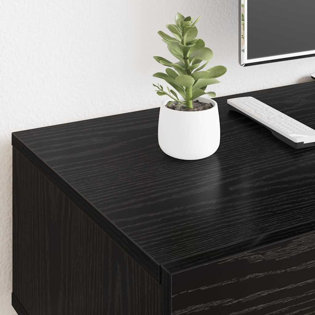TV cabinet Black oak 150 x 36 x 30 cm