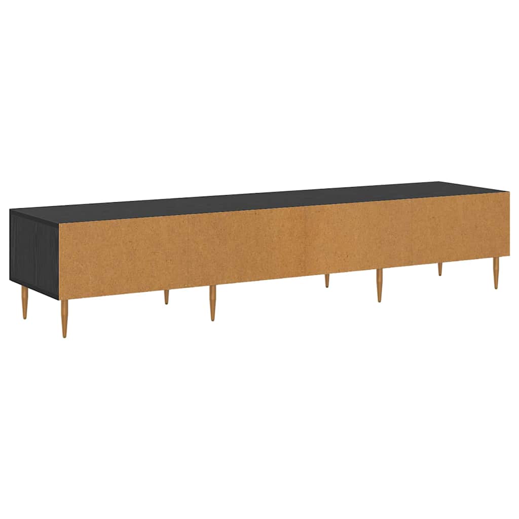 TV cabinet Black oak 150 x 36 x 30 cm