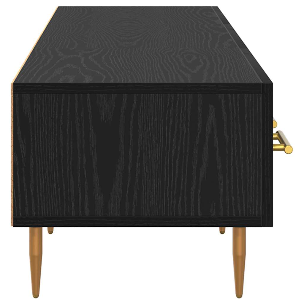 TV cabinet Black oak 150 x 36 x 30 cm
