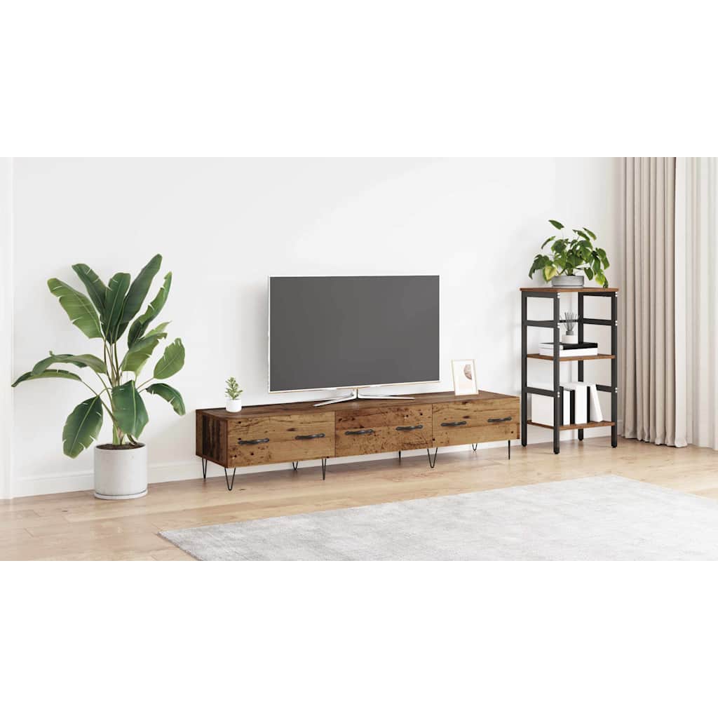 Televizoriaus spintelė su stalčių Sena mediena 150 x 36 x 30 cm