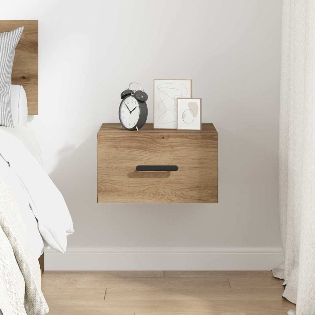 Bedside cabinet artisan oak 35 x 35 x 20 cm
