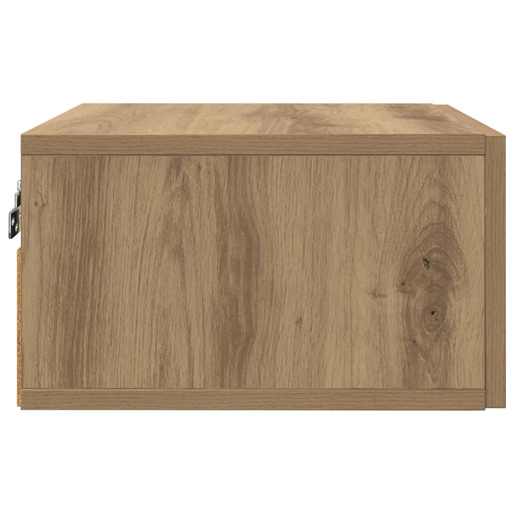 Bedside cabinet artisan oak 35 x 35 x 20 cm