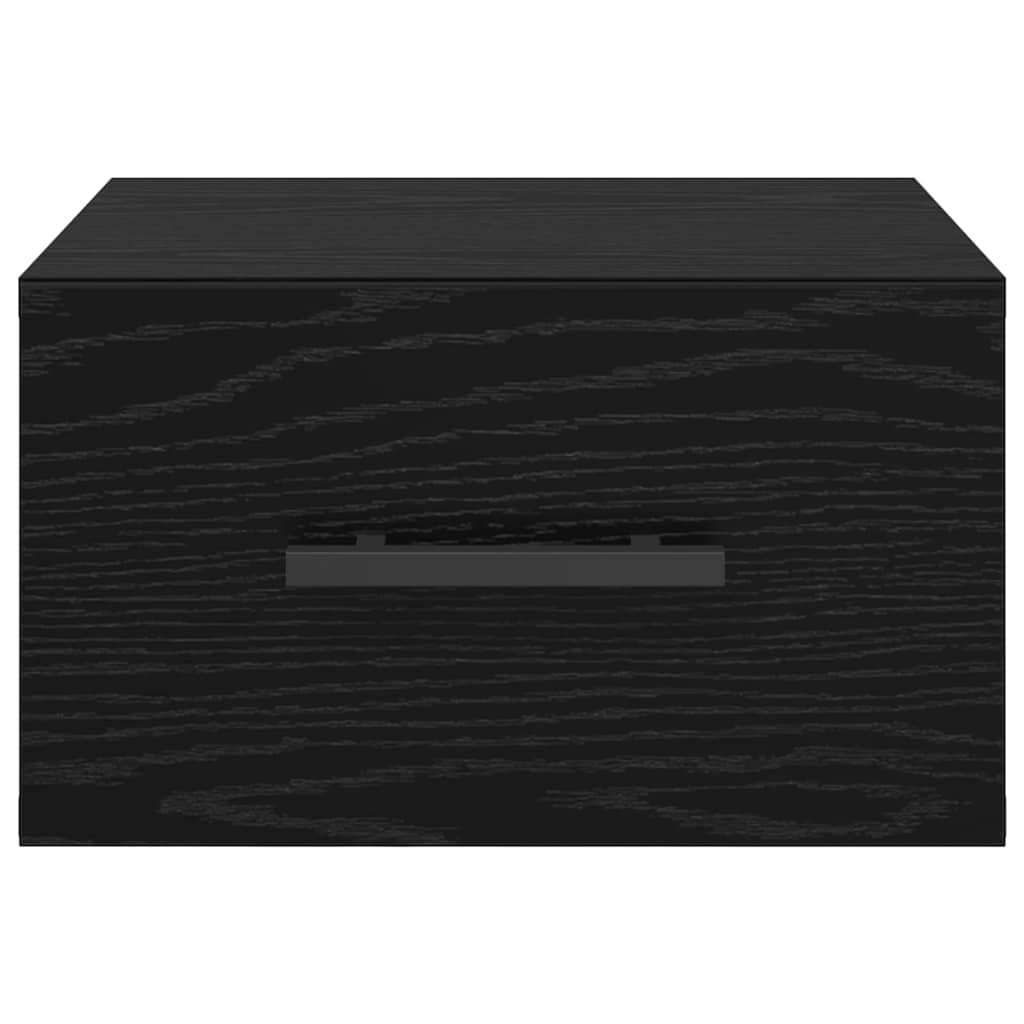 Bedside table black oak 35 x 35 x 20 cm