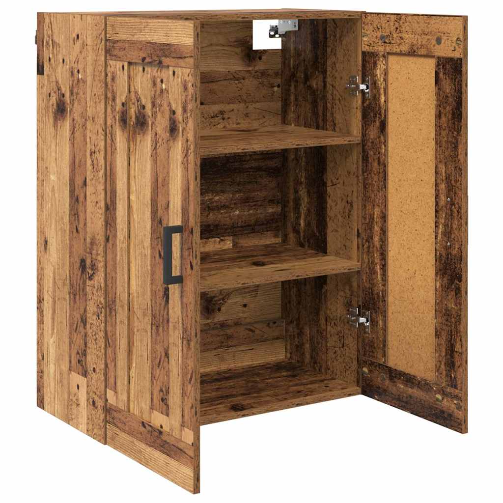 Wall cabinet Antique wood 69.5 x 34 x 90 cm