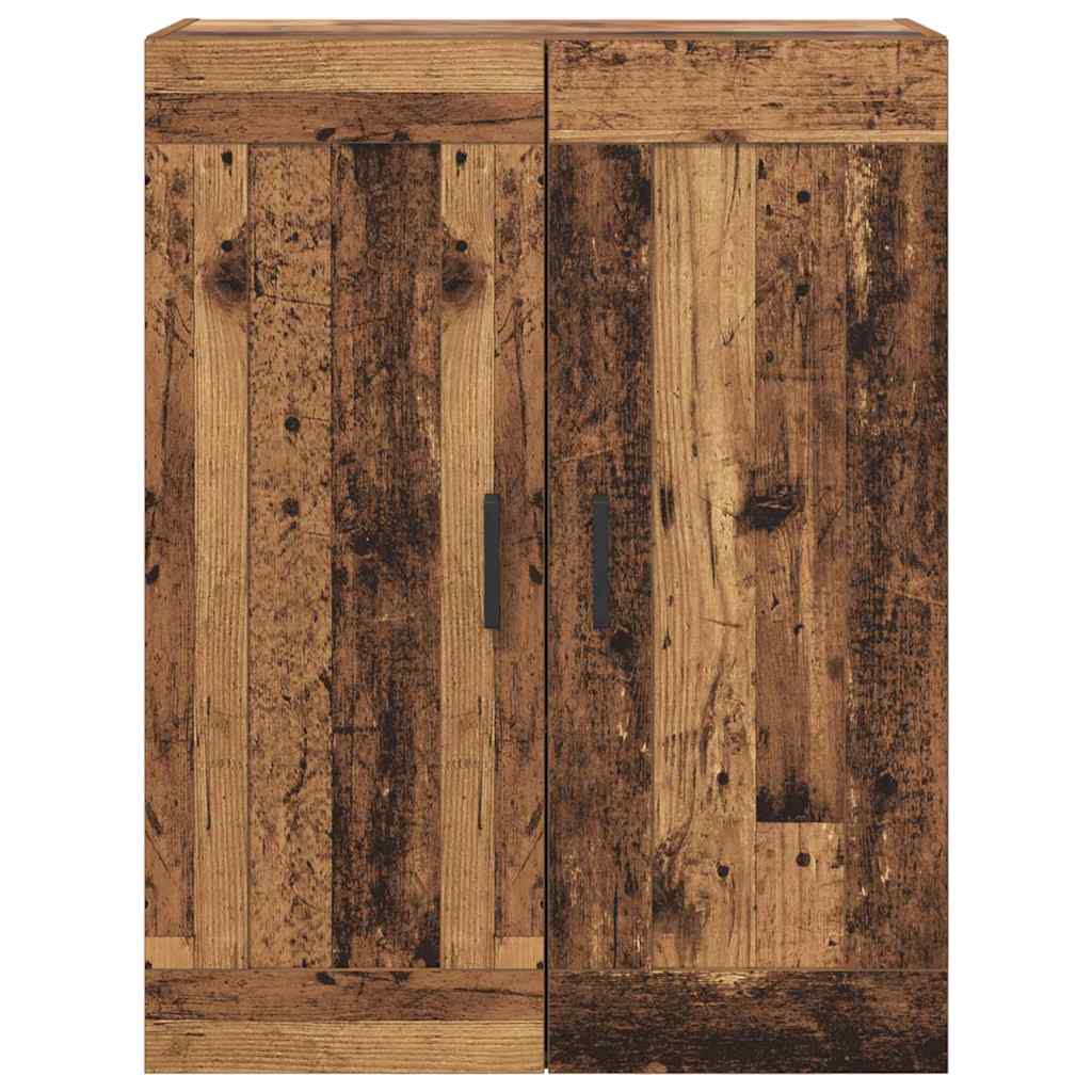 Wall cabinet Antique wood 69.5 x 34 x 90 cm