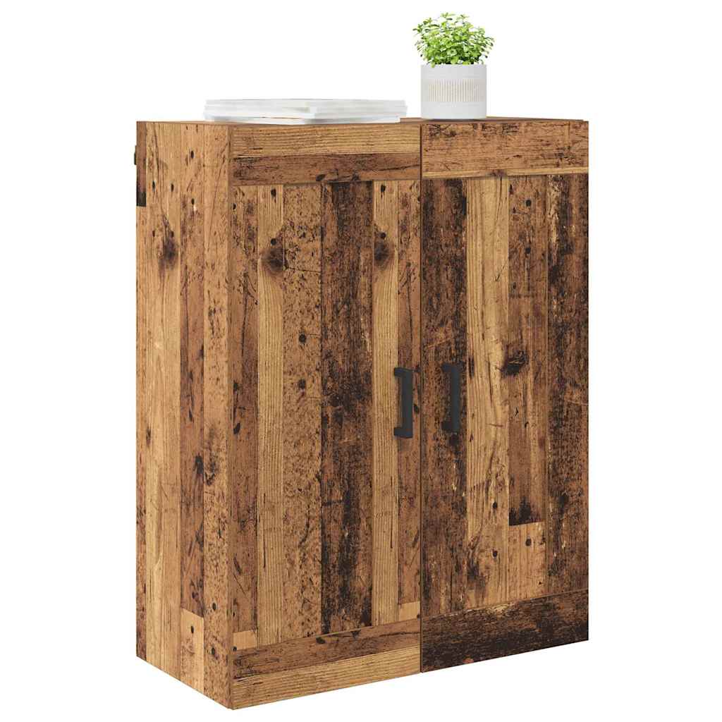 Wall cabinet Antique wood 69.5 x 34 x 90 cm