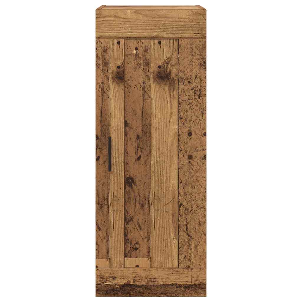 Wall Cabinet Antique Wood 34.5 x 34 x 90 cm