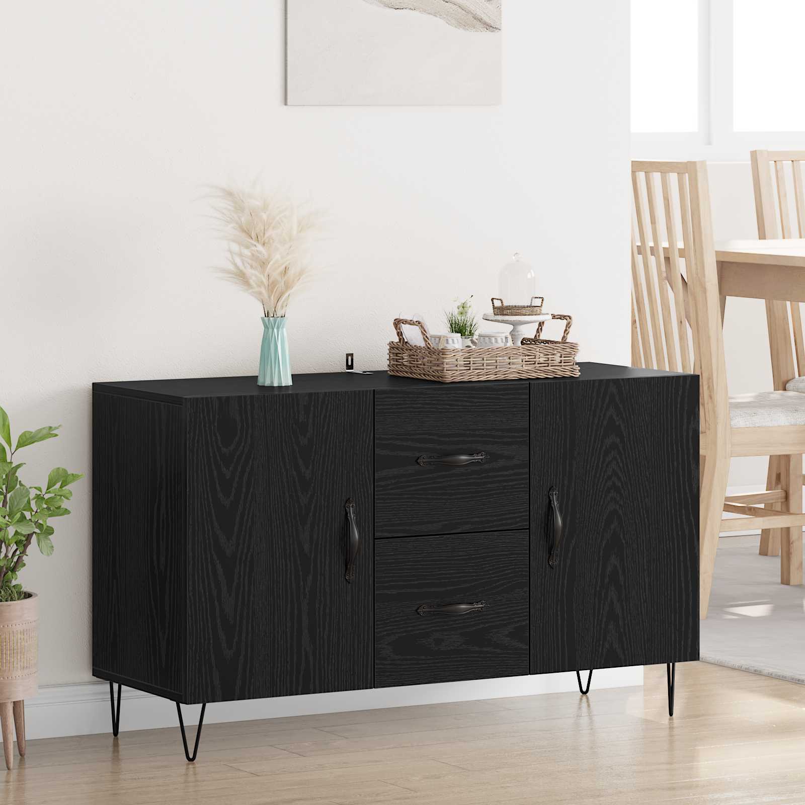Kabalas Melnais ozols 100 x 36 x 60 cm Apstrādāta koksne