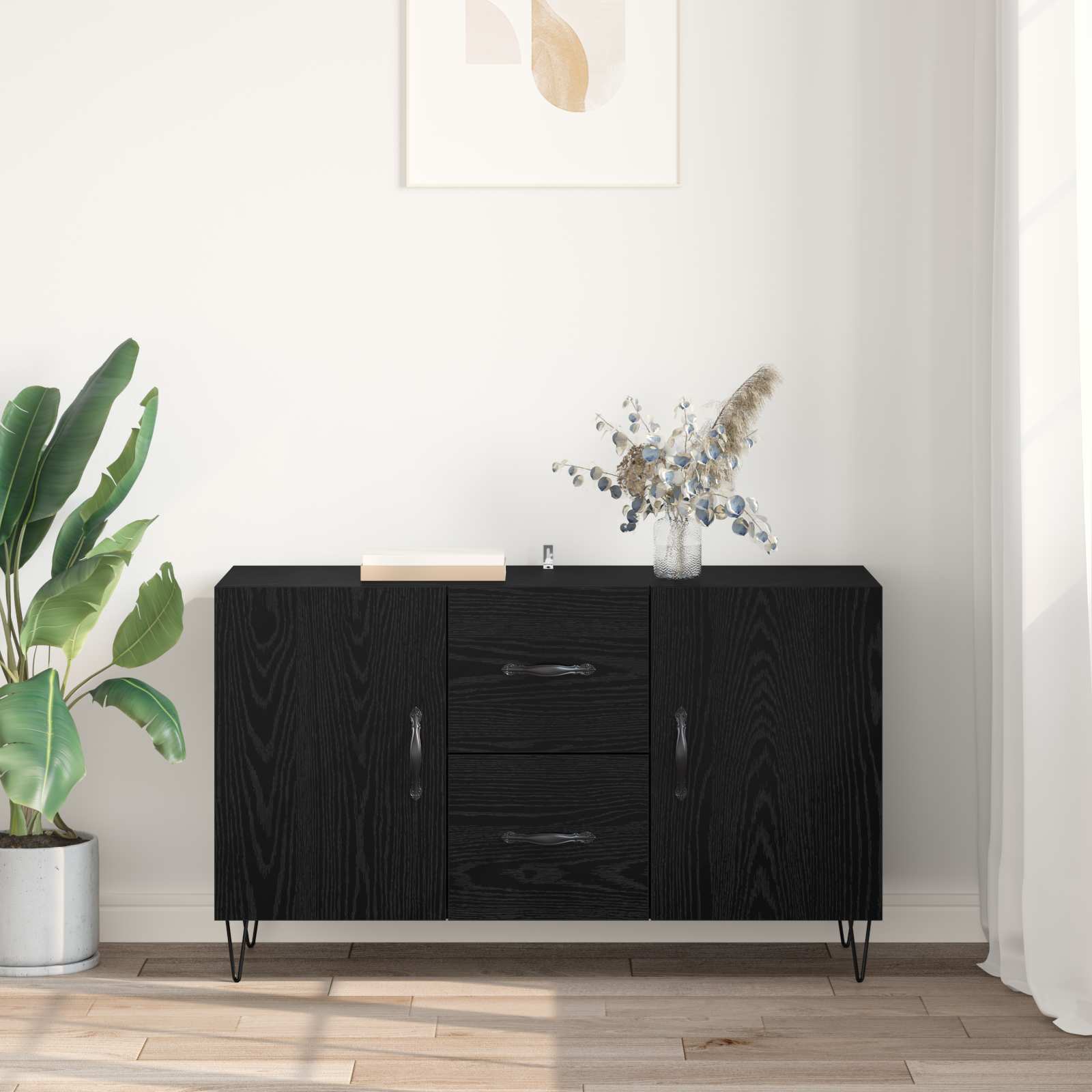 Kabalas Melnais ozols 100 x 36 x 60 cm Apstrādāta koksne