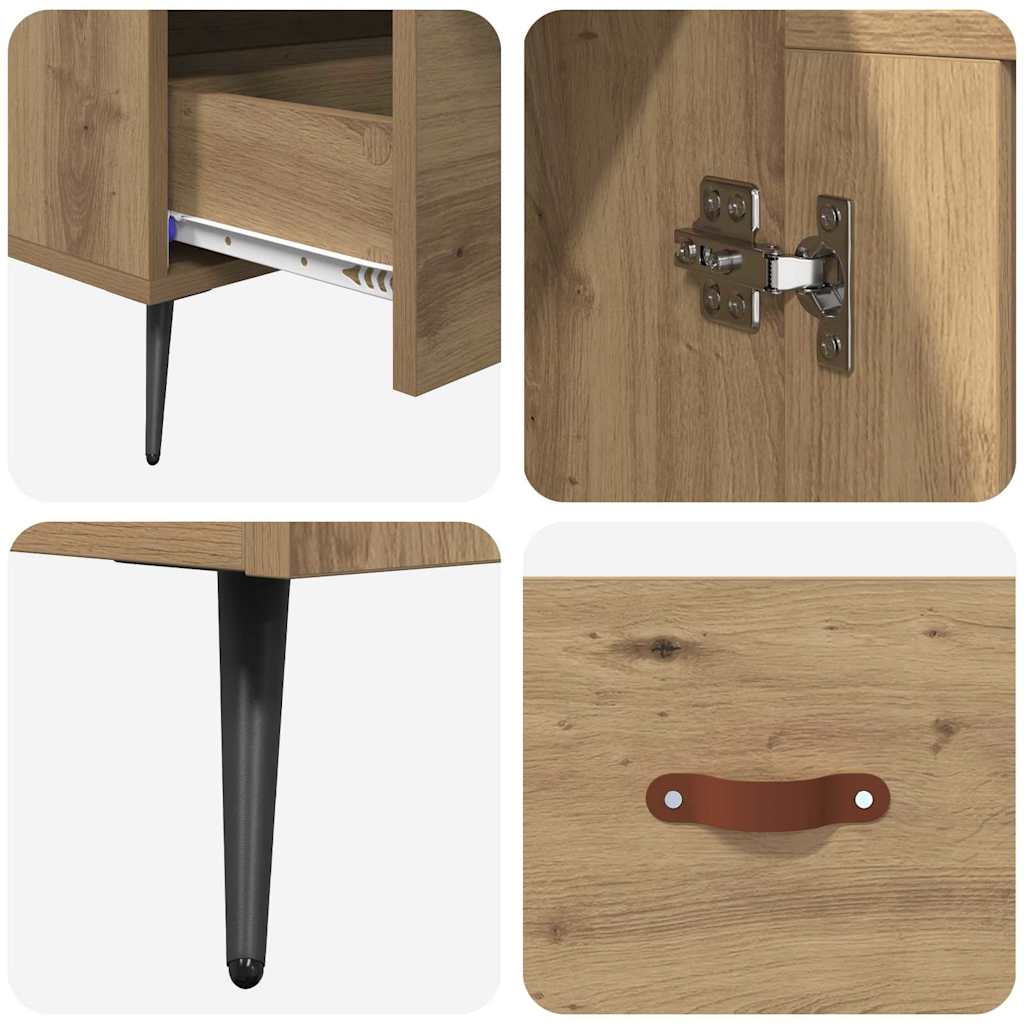 Augsts skapītis Amatnieku ozols 69,5 x 31 x 115 cm