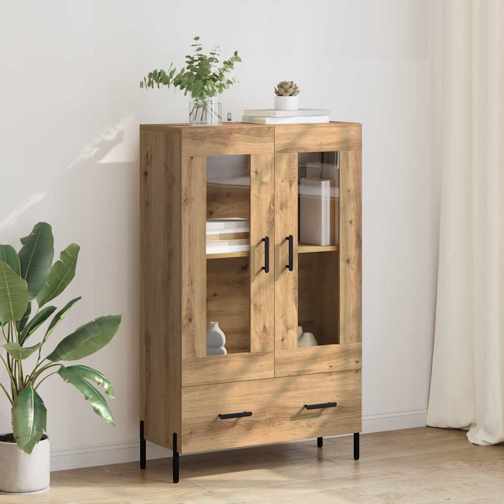 Aukštas spintelė Corona Amatininkų ąžuolas 69,5 x 31 x 115 cm