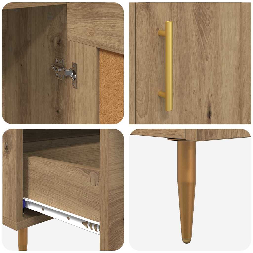 Tall cupboard Artisan oak 69.5 x 31 x 115 cm