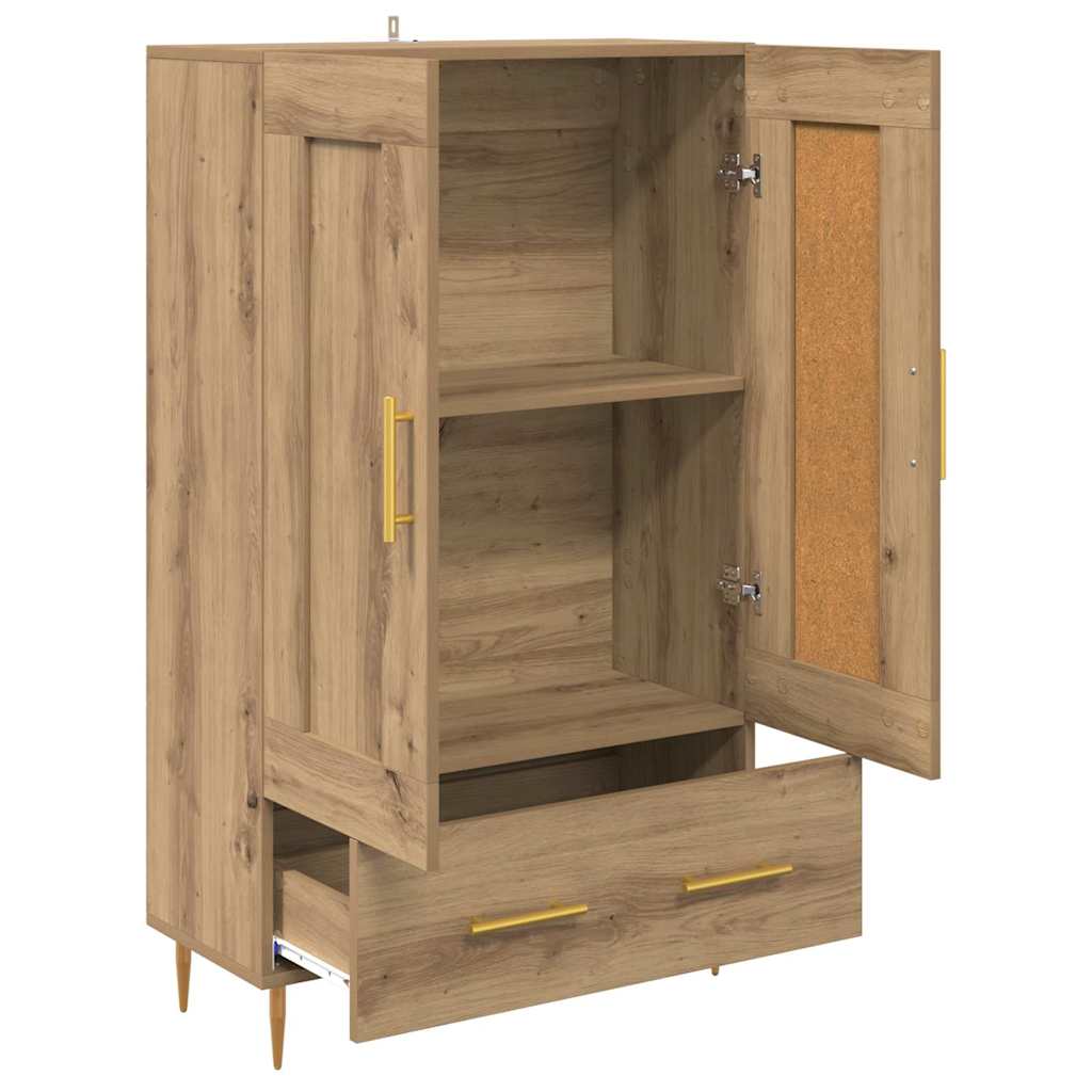 Tall cupboard Artisan oak 69.5 x 31 x 115 cm