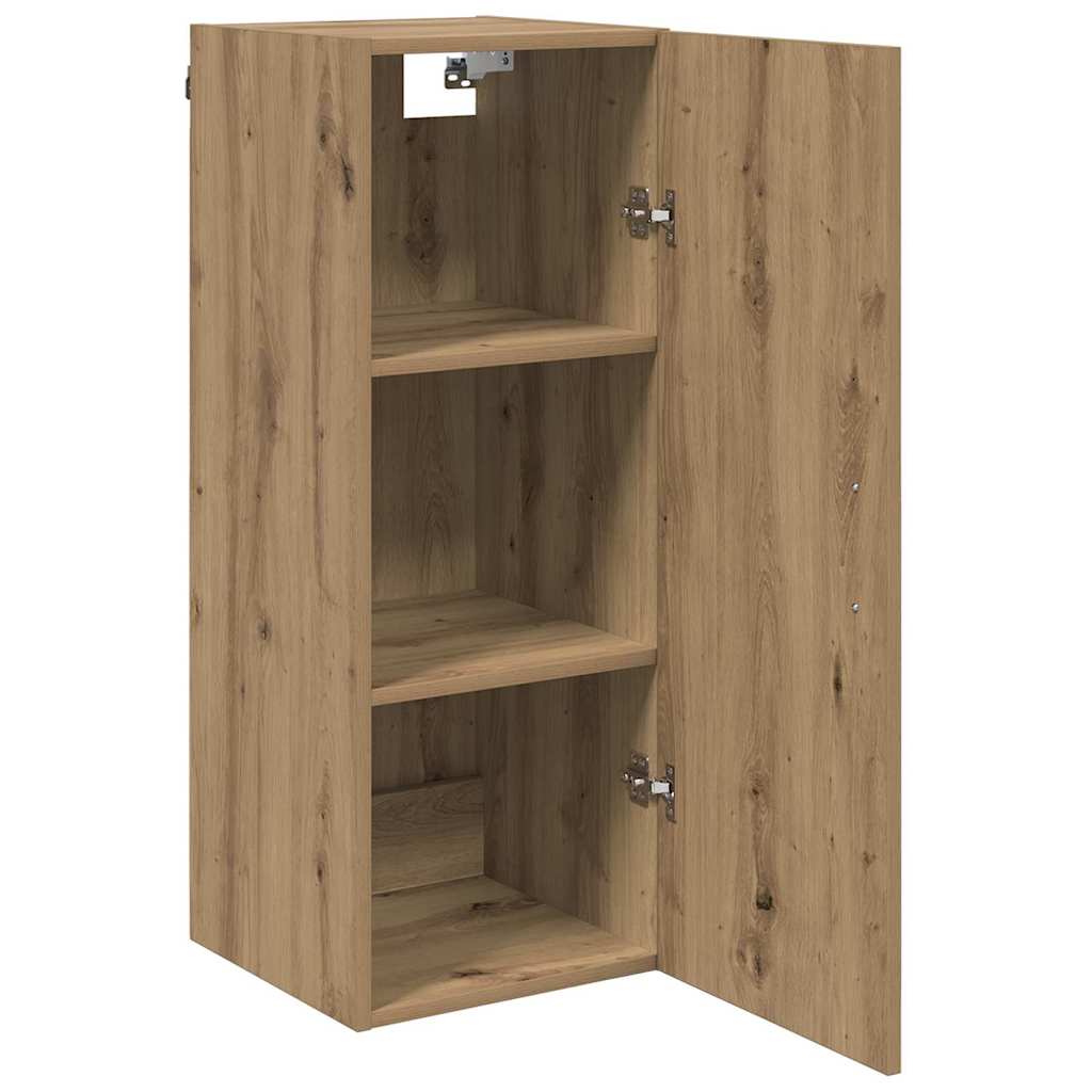 Wall cabinet Artisan oak 34.5 x 34 x 90 cm