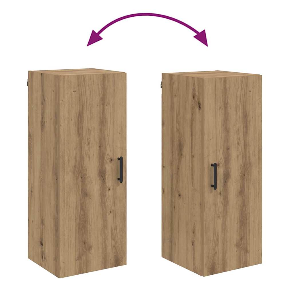 Wall cabinet Artisan oak 34.5 x 34 x 90 cm