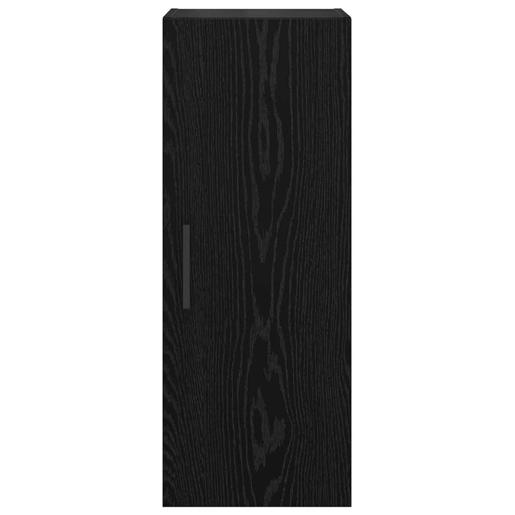Wall cabinet Black oak 34.5 x 34 x 90 cm