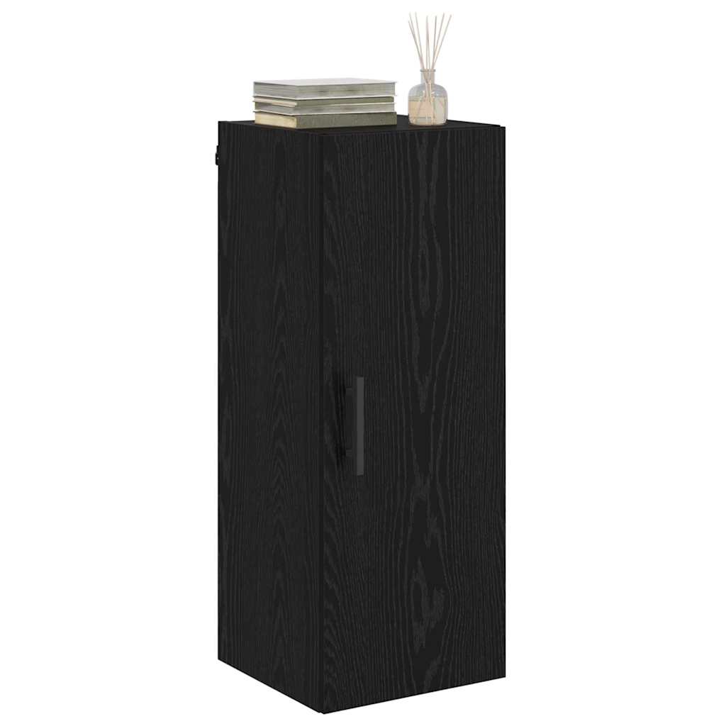 Wall cabinet Black oak 34.5 x 34 x 90 cm
