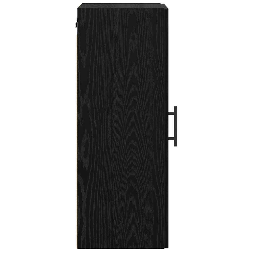 Wall cabinet Black oak 34.5 x 34 x 90 cm
