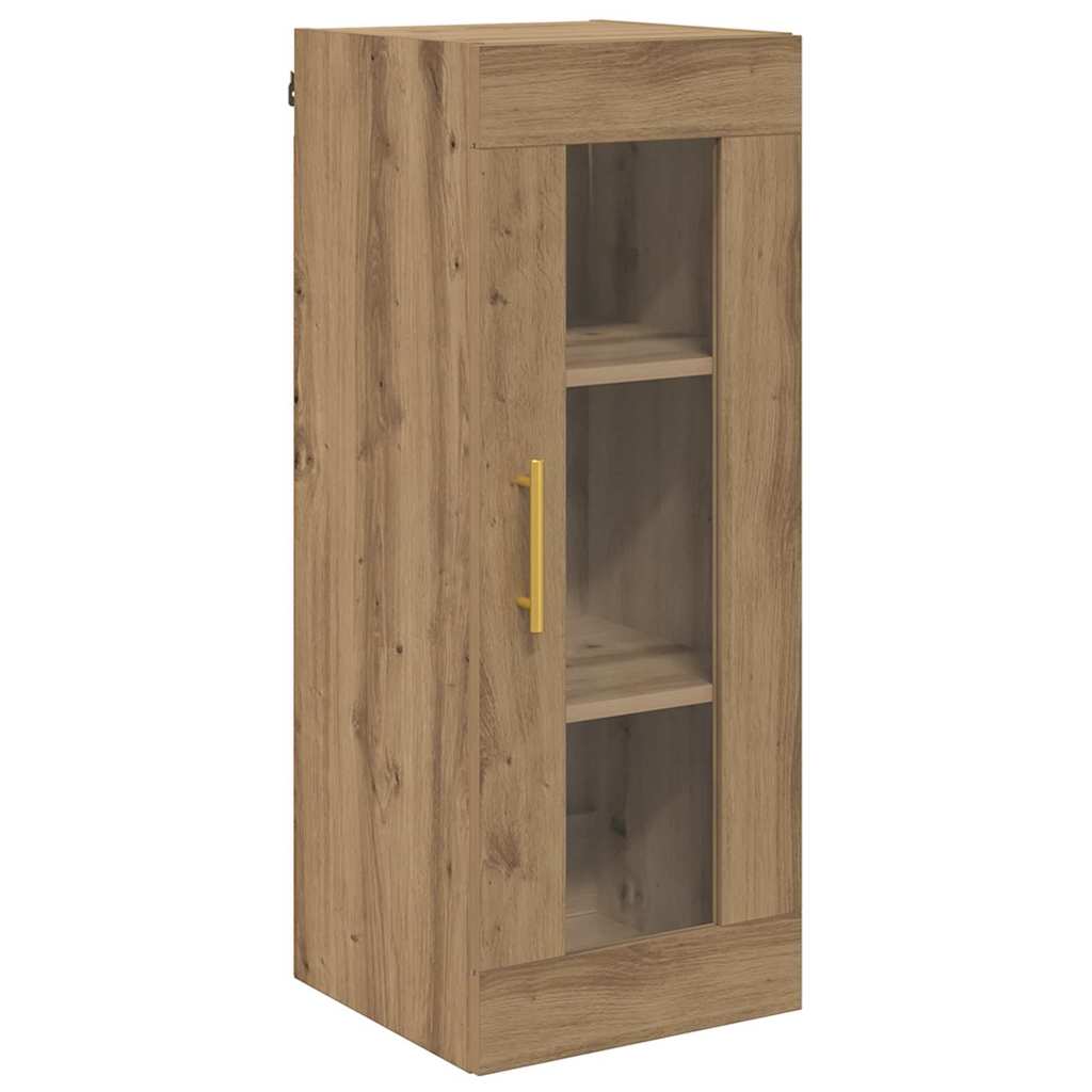 Wall cabinet Artisan oak 34.5 x 34 x 90 cm