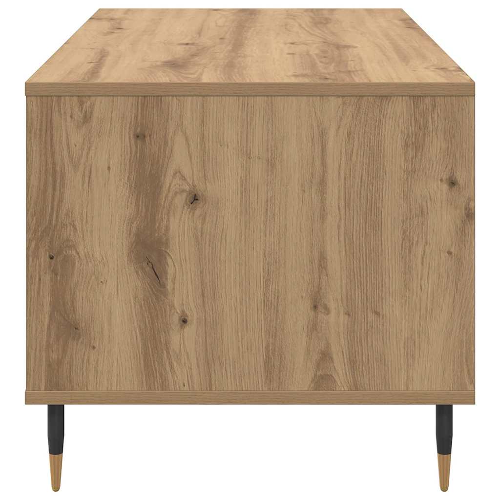 Coffee table with drawer Artisan oak 90 x 49 x 45 cm