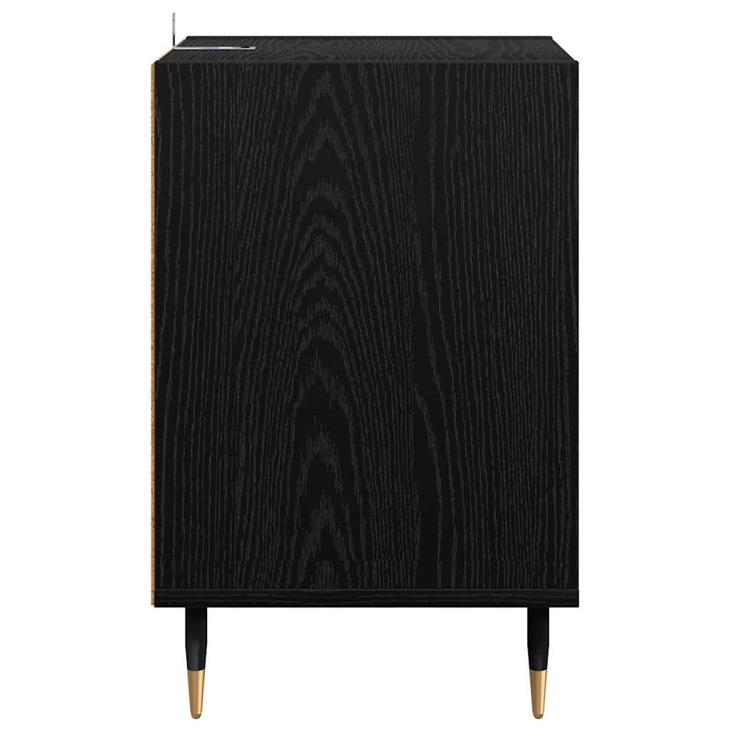 Televizoriaus spintelė Juodas ąžuolas 100 x 35 x 55 cm