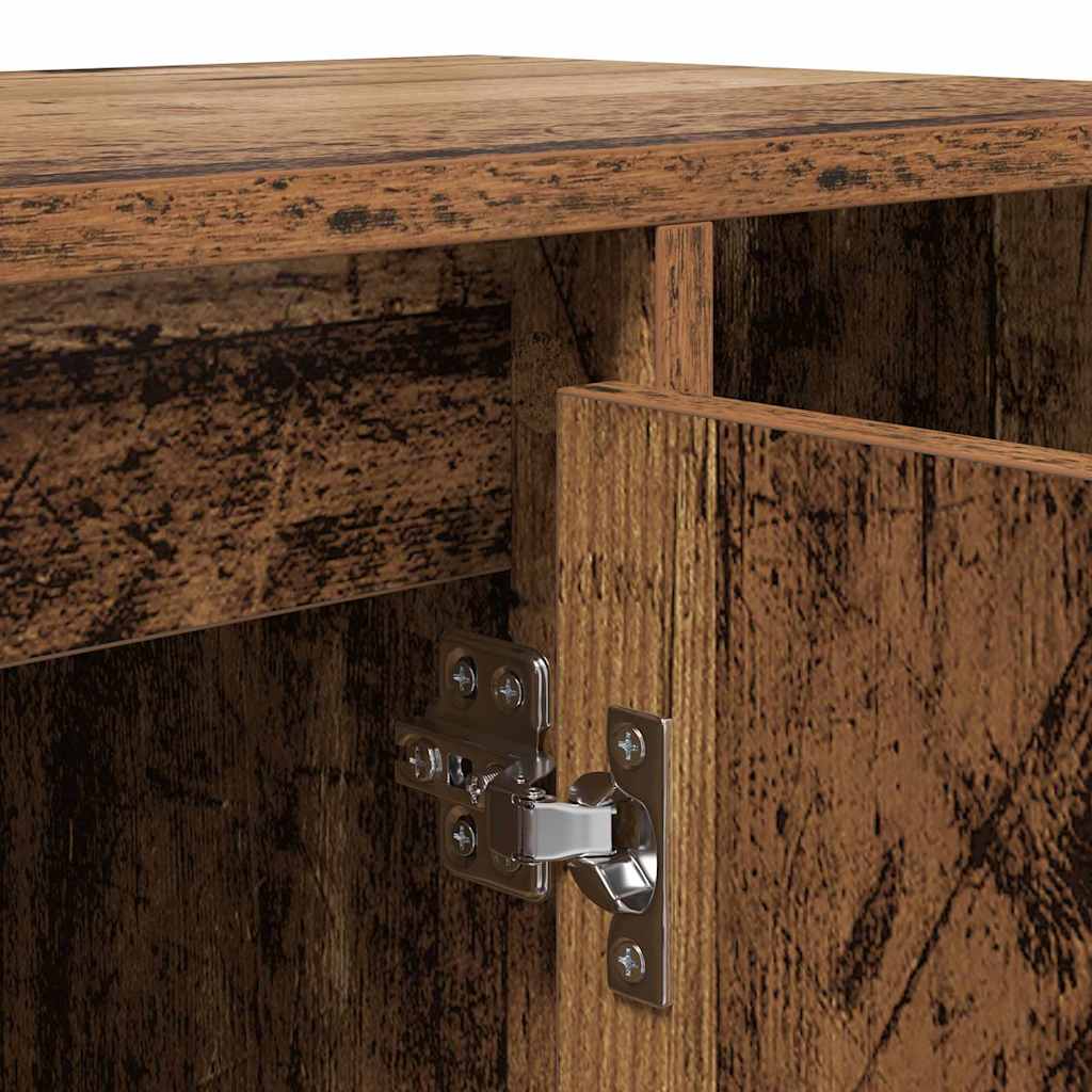 TV Cabinet Antique Wood 100 x 35 x 55 cm