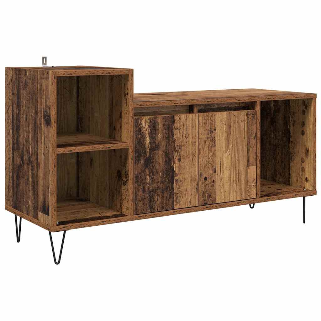 TV Cabinet Antique Wood 100 x 35 x 55 cm