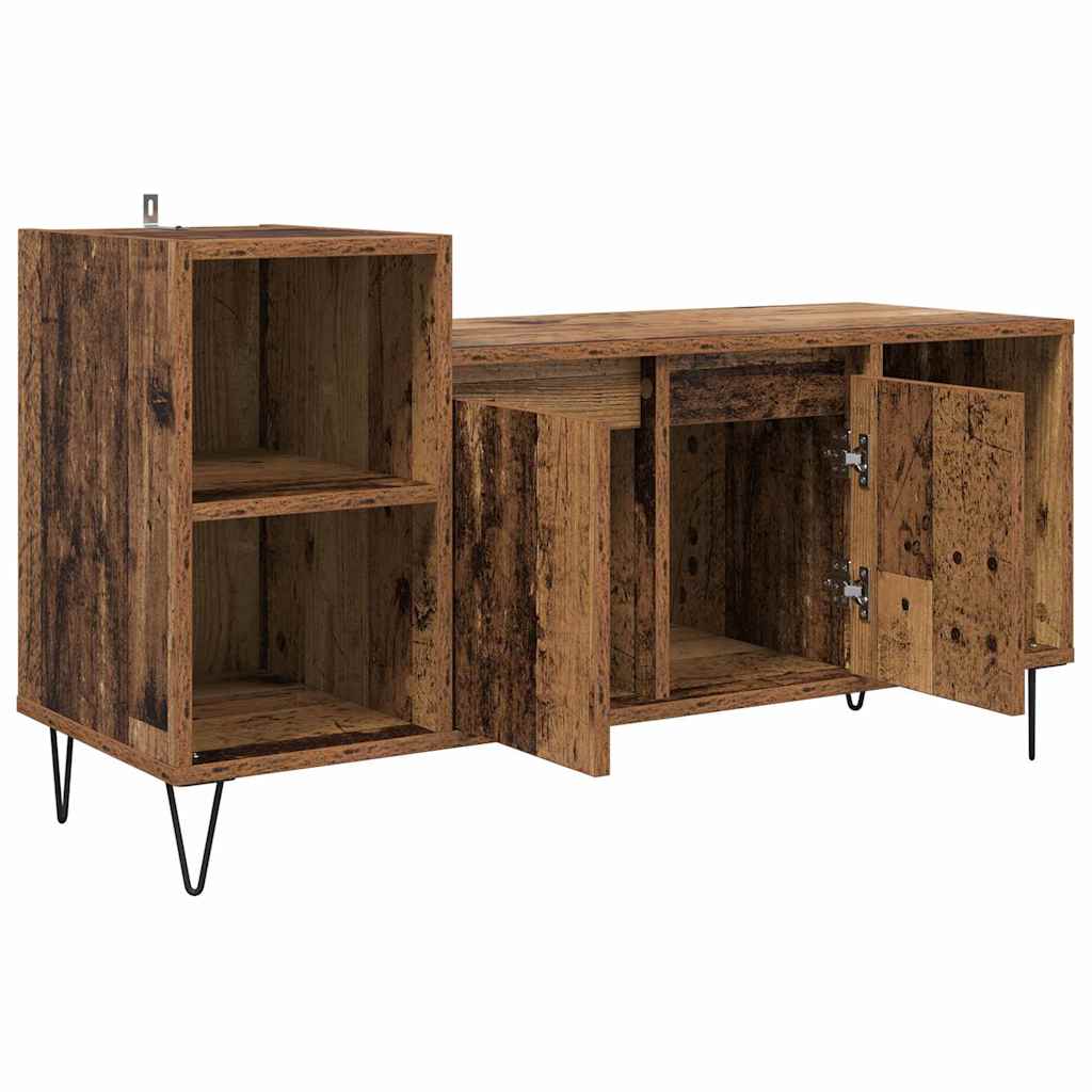 TV Cabinet Antique Wood 100 x 35 x 55 cm