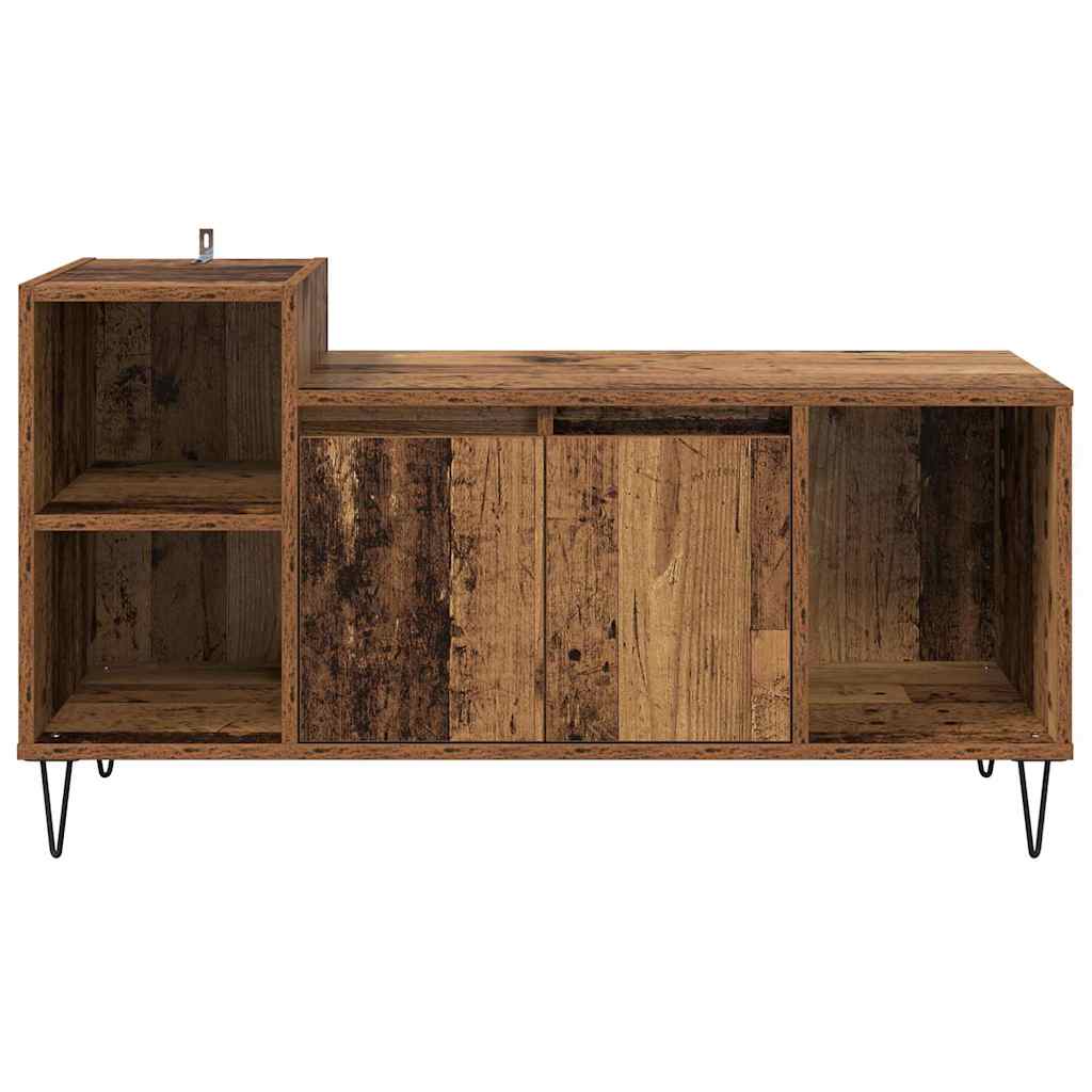 TV Cabinet Antique Wood 100 x 35 x 55 cm
