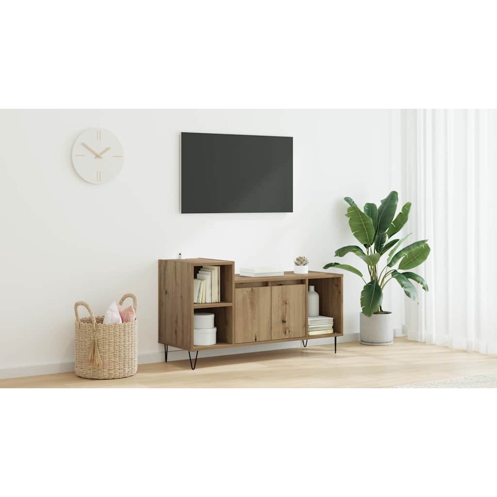 TV skapītis, amatnieku ozols, 100 x 35 x 55 cm