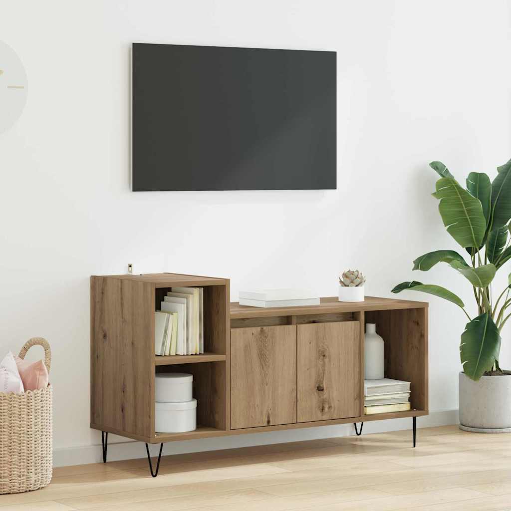 TV cabinet Artisan oak 100 x 35 x 55 cm
