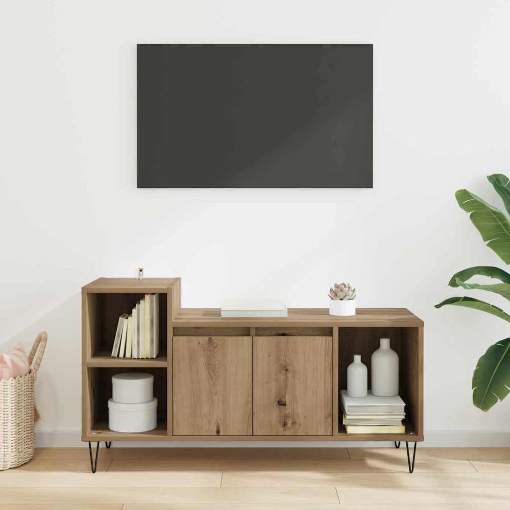 TV cabinet Artisan oak 100 x 35 x 55 cm