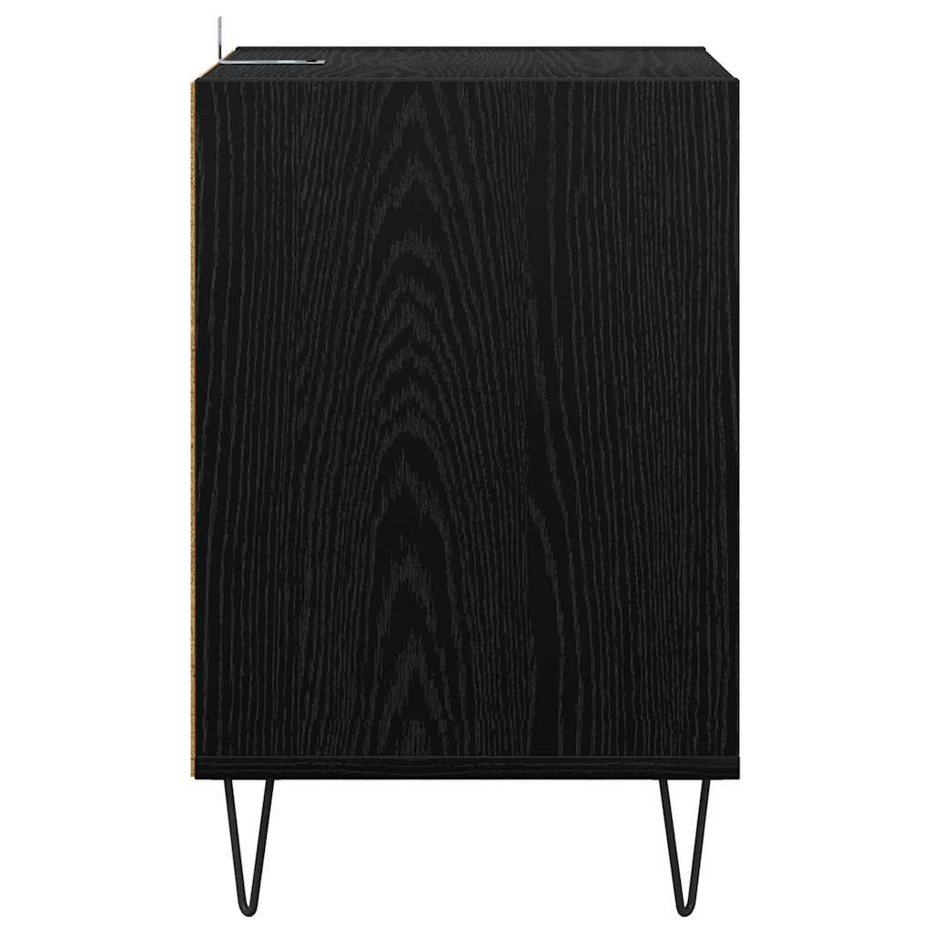 Televizoriaus spintelė Juodas ąžuolas 100 x 35 x 55 cm