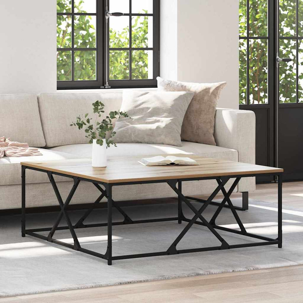 Kavos staliukas artisano ąžuolo 100 x 100 x 40 cm