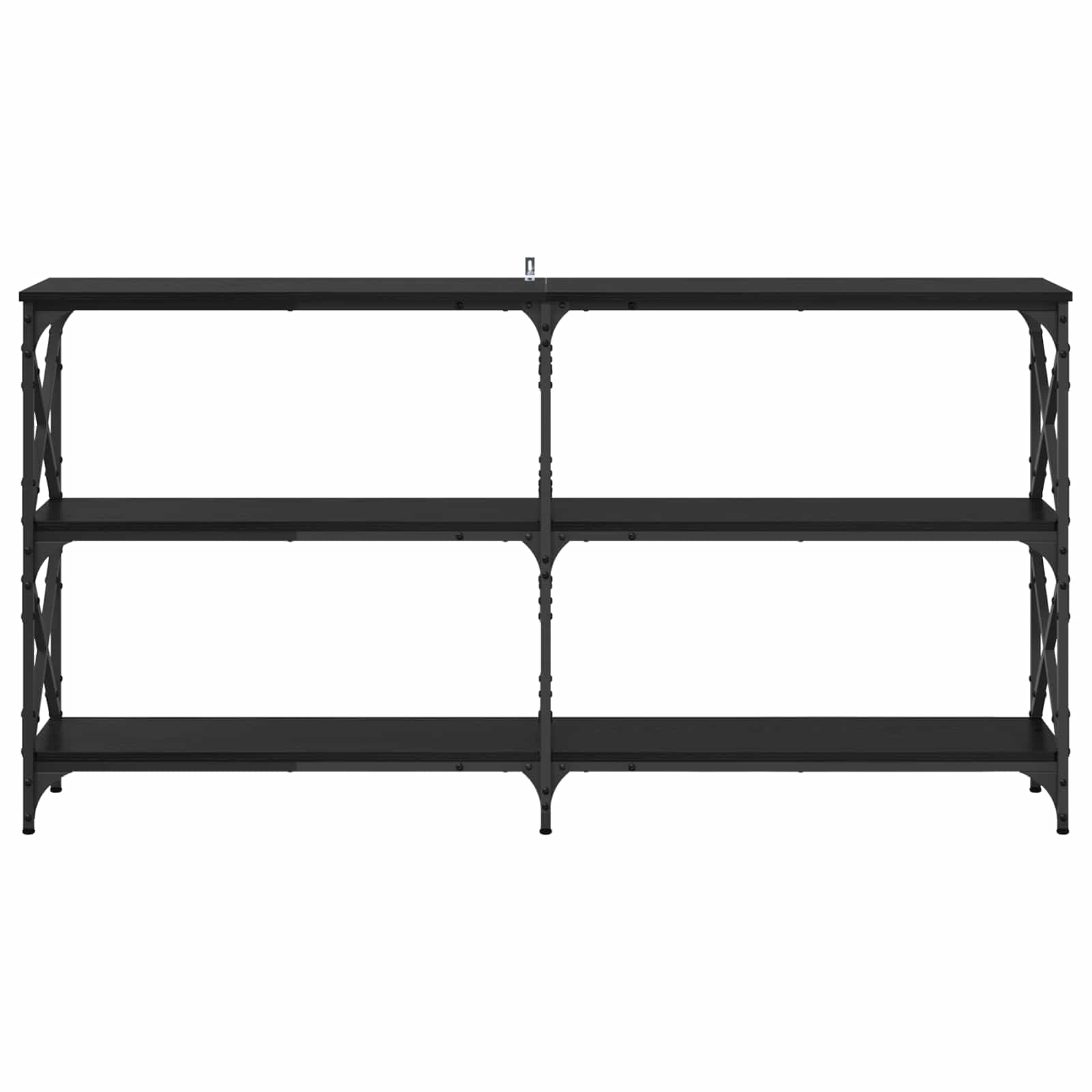 Konsoles galds Melnais ozols 156 x 28 x 80,5 cm