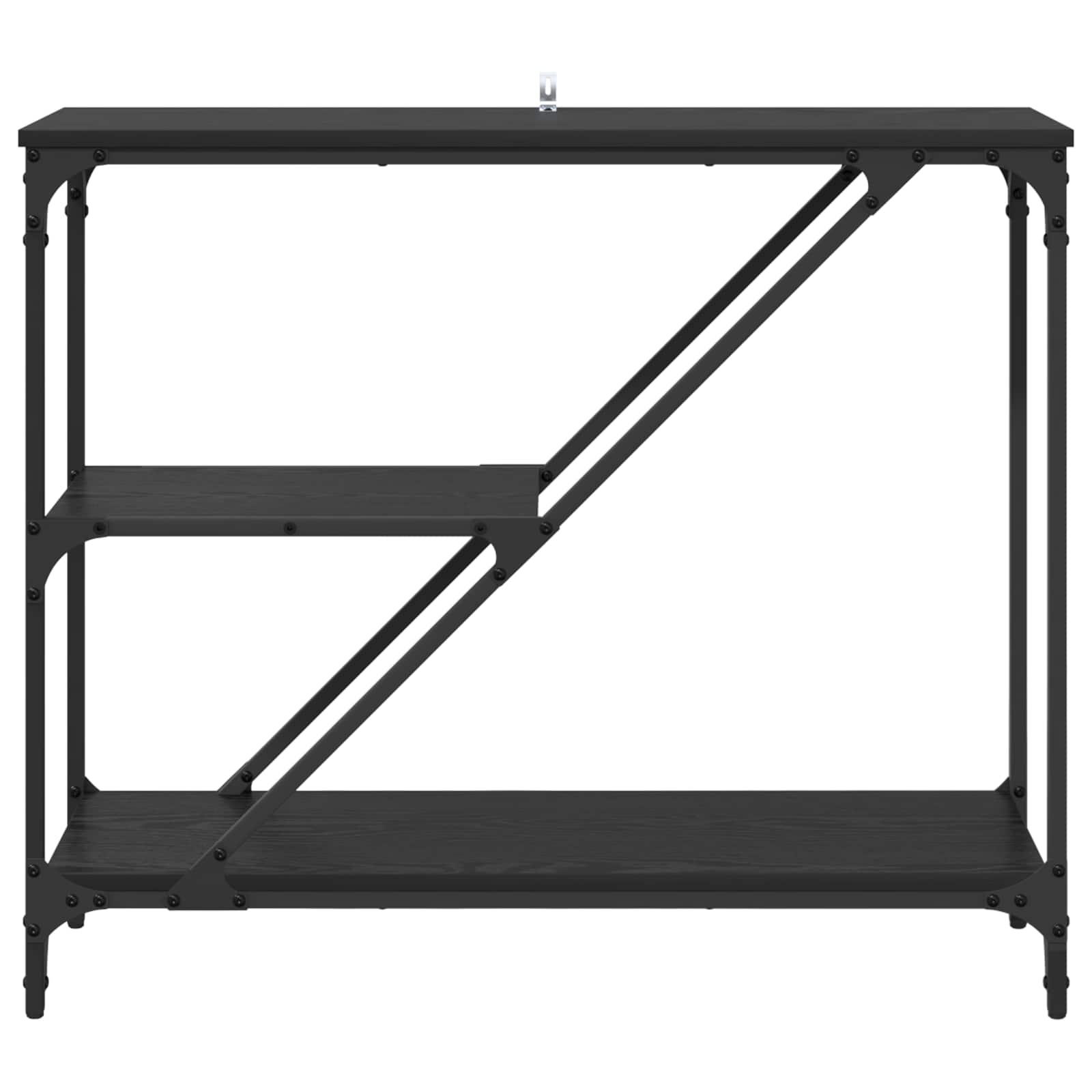 Konsoles galds Melns ozols 88,5 x 30 x 75 cm